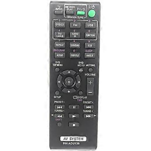RM-ADU138 Fjärrkontroll för Sony Hemmabiosystem