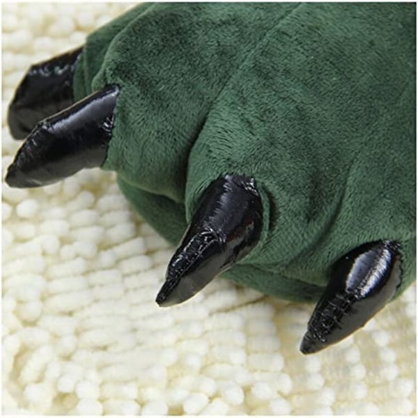 YELAN Claws Cartoon Dinosaur Tofflor Varm Hus Tofflor Adorabl