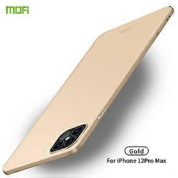 MOFI Frost PC Hard Case til iPhone 12 Pro Max (Gull)