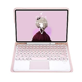 Tastatur PU-etui YA09B-A (Rosa)