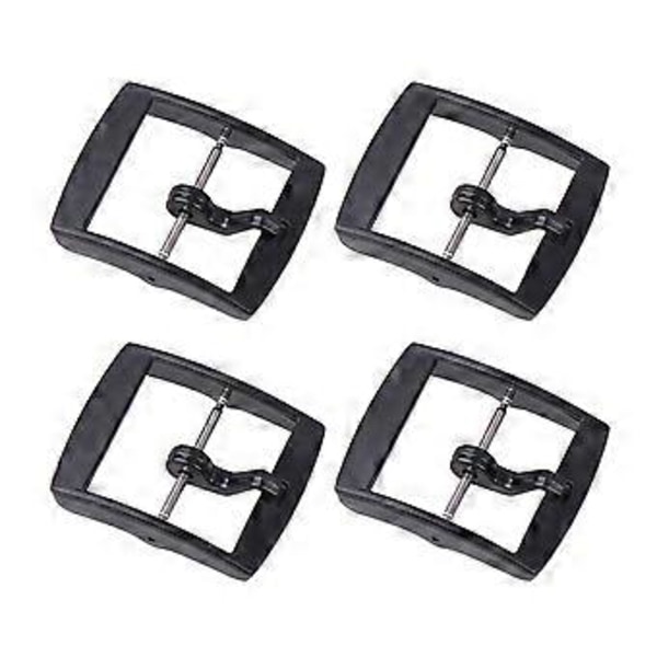 4 st Plast Klocklås Spänne Klocka 20mm Metall Klockarmband Klockarmbandsspänne