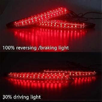 Bil LED Stopp Bremslys Tåkelys Baklys Bil Reflektor for Sylphy 2007-2014