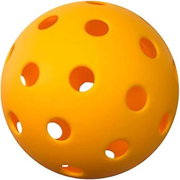 Pickleball-bollar med 40 hål, ihåligt luftflöde, speciellt utformade för utomhus- och inomhuspickleball, för turneringar, bakgårdar
