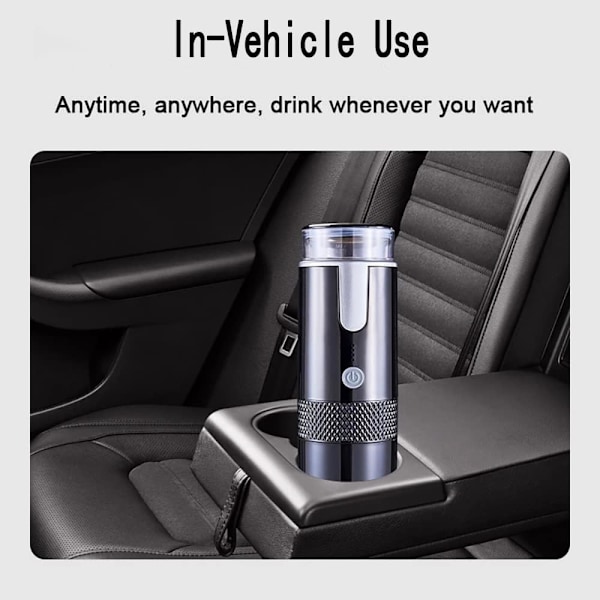 Kannettava espressokone, langaton sähkökahvinkeitin, auto-, matkailuauto-, vene- ja vaelluskäyttöön