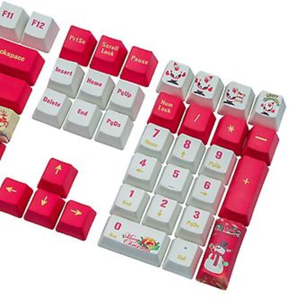 108 Taster OEM-profil Keycaps DYE-SUB Jule-keycap for Mekanisk Tastatur