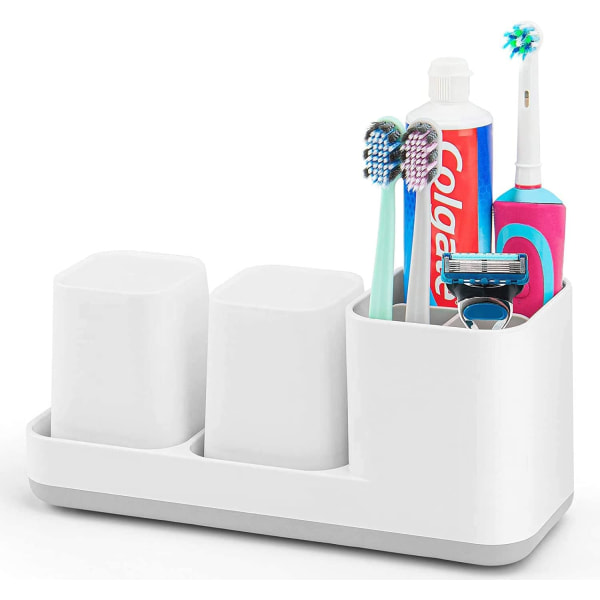 Tandborsthållare, tandborsthållare för tandborste och tandkräm