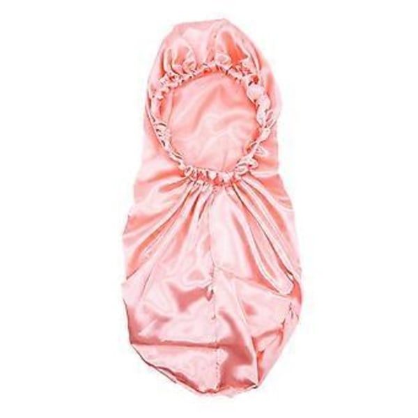 Elastisk fläckbonnet, andningsbar, multifunktionell, bred kant, långt hår, sovhattar, wrap-bonnet för kvinnor QinHai (Hudrosa1)