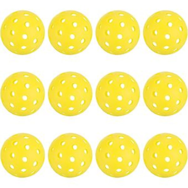 Pickleball-bollar för utomhus, 40 hål Pickleball USA Pickleball godkända (USAPA) Pickleball-bollar för inomhus- och utomhusidrott