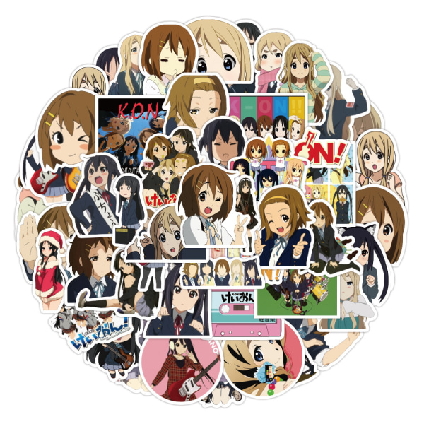 50 animerede klistermærker (stil 22)