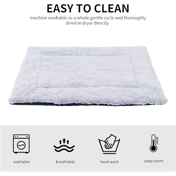 Koiran patja, lemmikkipatja, koiran peitto (L(90 X 70CM), Wick Dark