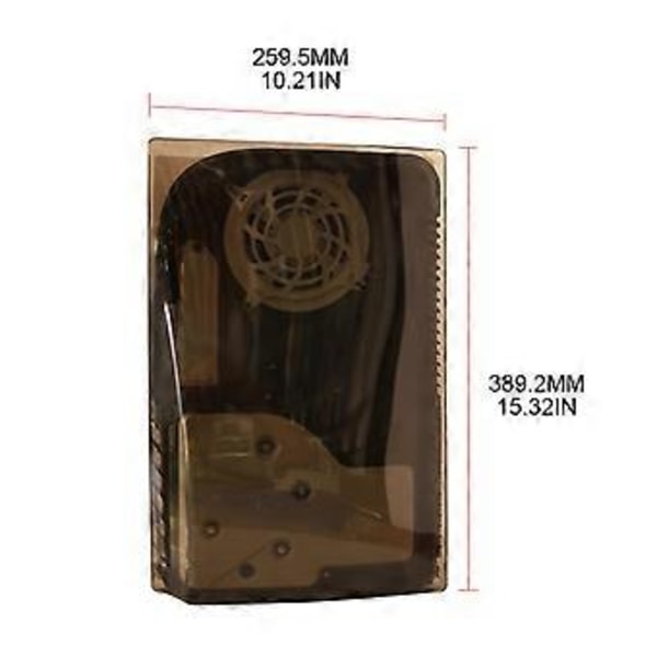 ABS Transparent Hard Skin for Shell for Case Cover Replacement Plate for UHD Co( Transparent)