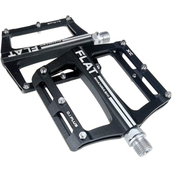 1 par aluminiumcykelpedaler, halkfria pedaler för mountainbike