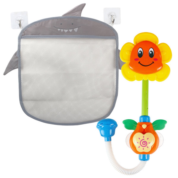 Baby badelegetøj arrangør, badekar legetøj opbevaringspose, mesh opbevaring N