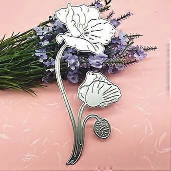 Lotus Metal Skæreforme Stencil Scrapbooking DIY Album Stempel Papir Kort til Håndlavede Hilsenskort Prægning Dekoration