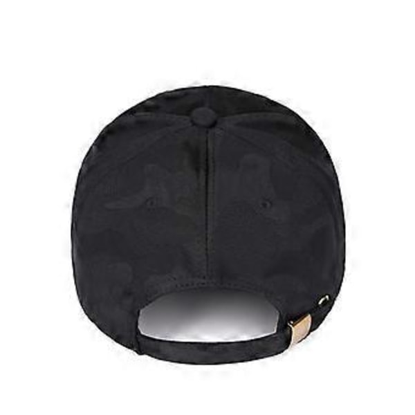 Miesten Baseball-lippikset Armeijan Sotilas Camo Urheilu Kuntosali Auringon Hat Casual Ulkona Unisex (Musta)