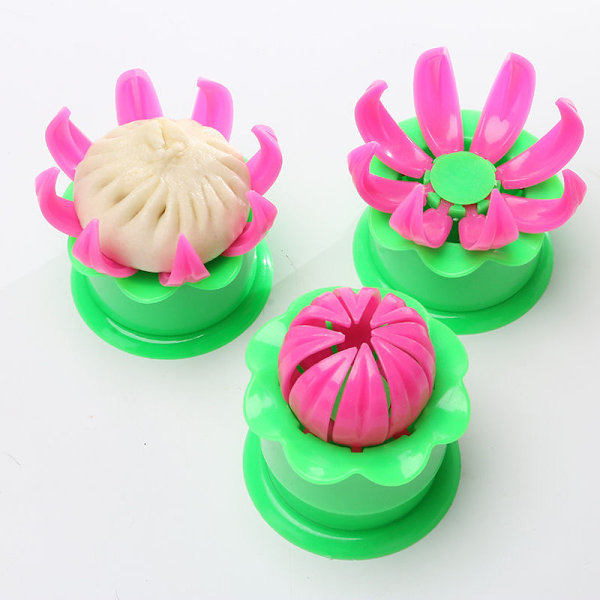 1 styck Bun Maker Bun Dumpling Maker Ångad Fylld Plastform