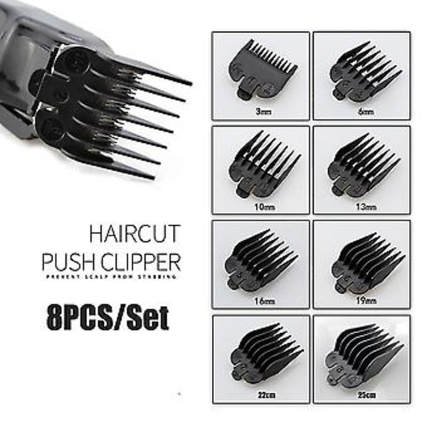 Ammattimainen hiustenleikkurirajoitin Comb Universal Guards Guide Barber Accessory