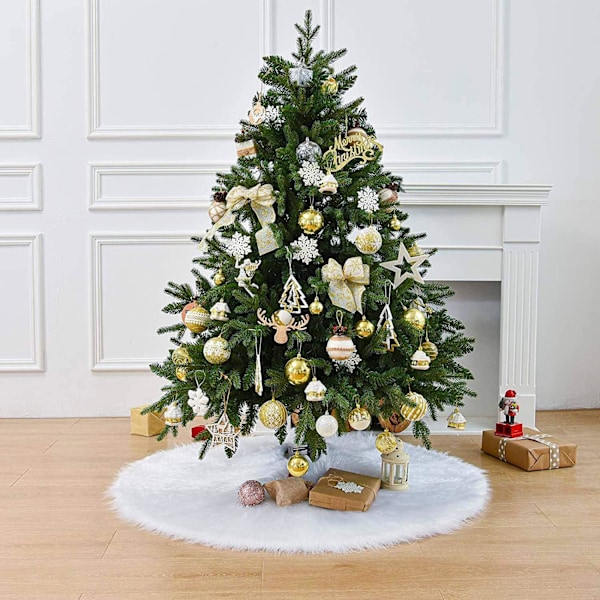 Julgransfilt, Julgransmattor, Ren Vit Plysch C