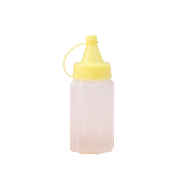 Fire gule trykflasker, 30 milliliter tryksauce