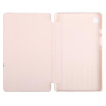 Tri-fold lærtablettveske for Samsung Galaxy Tab A9 (Rosa)