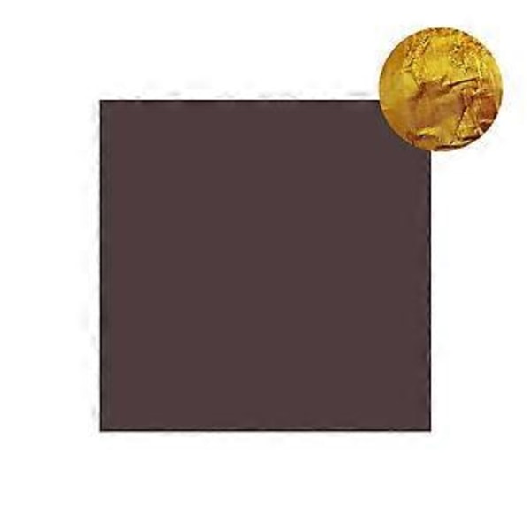 100 stk. 8 cm aluminiumsfolie chokolade slik indpakningspapir mademballage dekor (præget sølv)