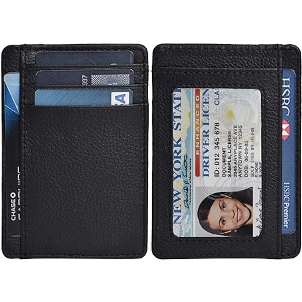 Mens Wallet Small & Compact Design Genuine Leather Wallets for Me