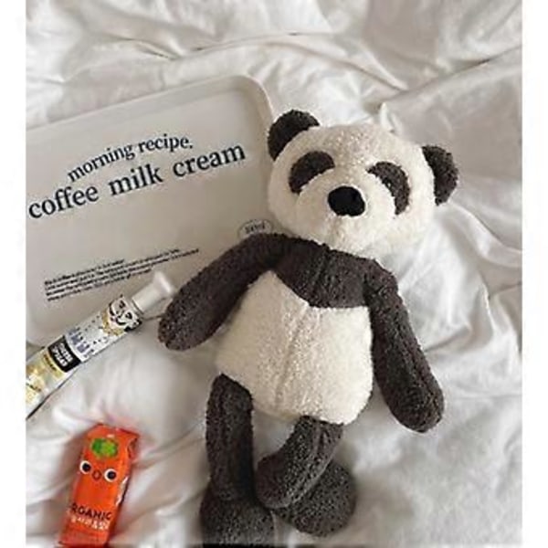 Söpö pitkäjalkainen sammakkonukke pehmolelu panda pitkä uninen elefantti räsynukke syntymäpäivälahja naisille (kani)