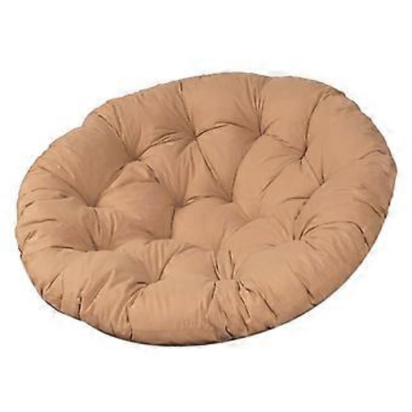 60x60cm Utomhussittdynor Uteplats Sittdyna för Rotting Hängande (khaki)