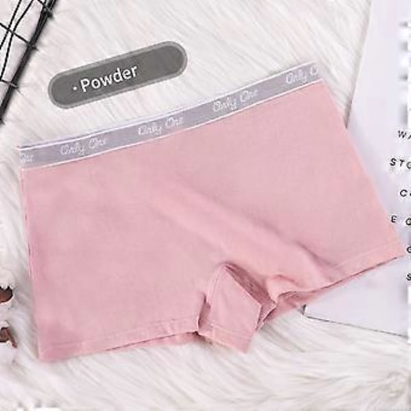 Naisten Puuvillaiset Boxer-Shorts Joustavat Hankausta Vastaavat Ultra Pehmeät Boy Shorts Alushousut Piilotetut Naisten Boyshort (3XL Soijapapujauho)