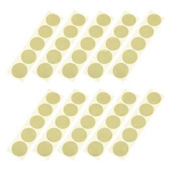 100 st Kugghjulsformade Förslutningsetiketter Kuvertförsegling Certifikat Filer Förslutningsetiketter