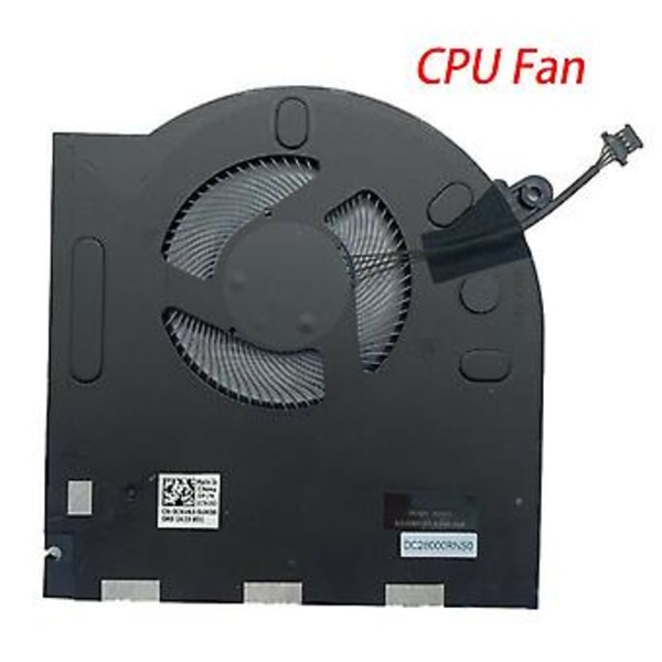 CPU GPU Jäähdytystuuletin 0CNV63 0H5TYJ M17 R3 M17 R4 RTX20 RTX30 Kannettavan tietokoneen jäähdyttimelle (CPU)
