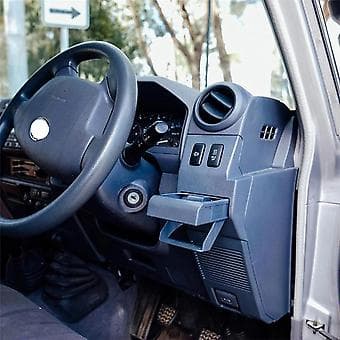 Rhd Førersæde Passagersæde Kopholder Foldbar Organizer Til Land Cruiser 70 76 79 78 75 Lc70 Lc
