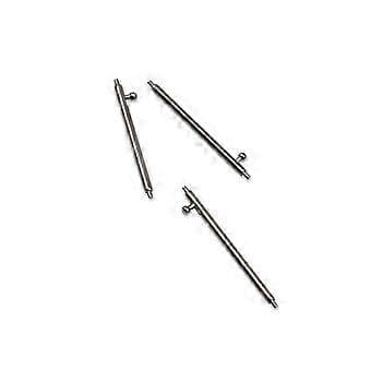 2 stk. 18/20/22 mm rustfrit stål Quick Release urrem fjederstangsstift (22 mm)