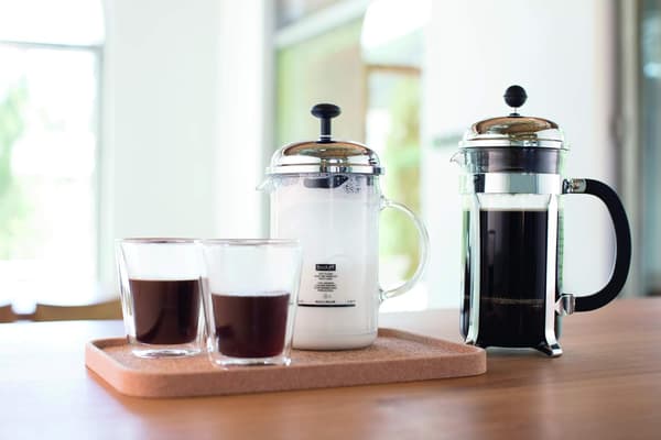 Fransk press kaffemaskin - 8 kopper - 1,0 L