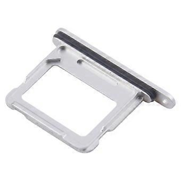 SIM + SIM-kortskuffe for iPhone 16 (Sølv)
