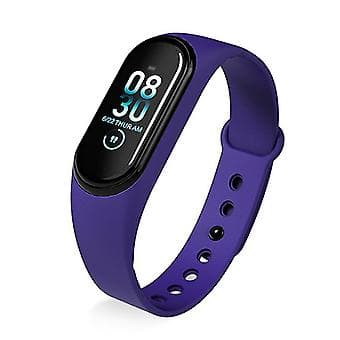 M4 Smartklocka Armband Puls Blodtrycksmätare Aktivitetsarmband (Blå)