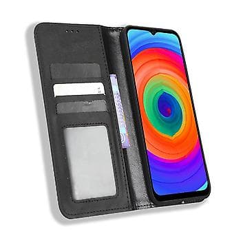 Læder Telefon Cover til Ulefone Note 14 (Sort)