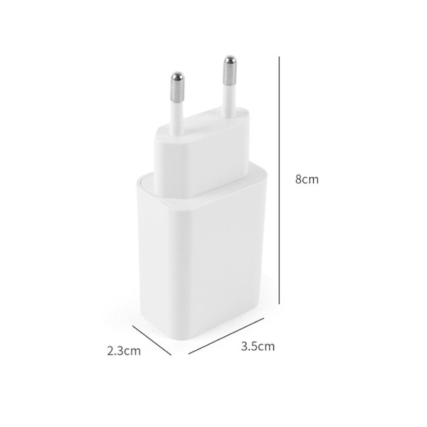 10W USB-oplader 2-pak 5V/2A USB-adapter USB-stik USB-strømstik