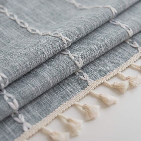 Nappe Carrée Nappe (Gris Mode, Carré, 140 x 140 cm)Coton et Li