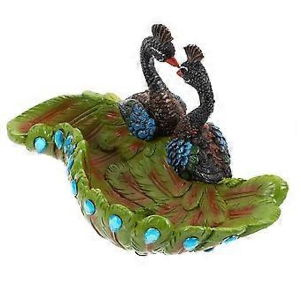 Mini Resin Blomkruka Suckulent Växtkruka Påfågelform Kreativ Blomkruka