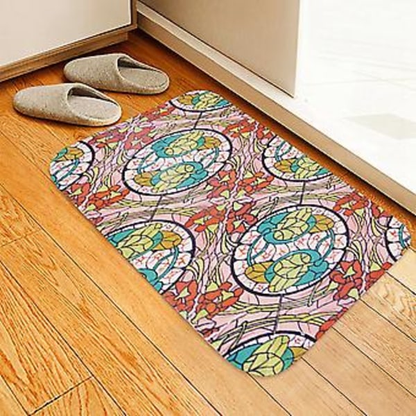 Liukumaton lattiamatto kotiin, ovimatto, matto keittiöön, olohuoneeseen, makuuhuoneeseen, sisustusmatto 50*80cm