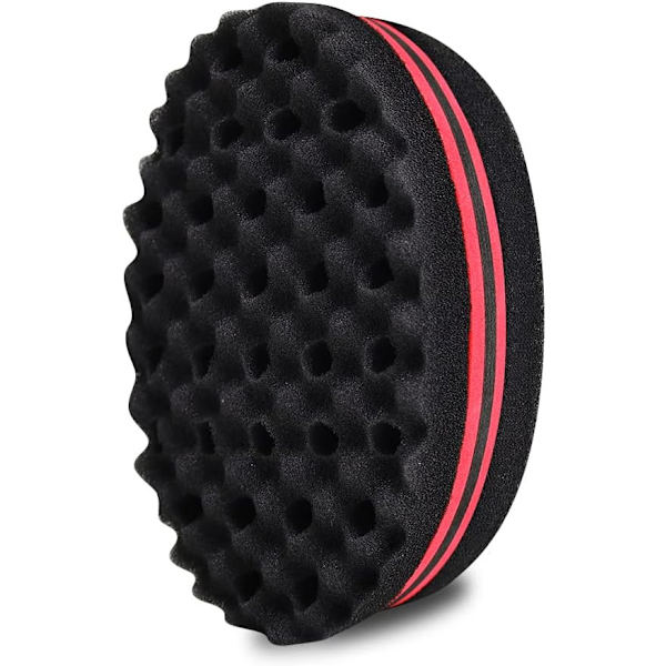 Dobbeltsidet to-i-en twist magisk hårsvamp afro fletning style