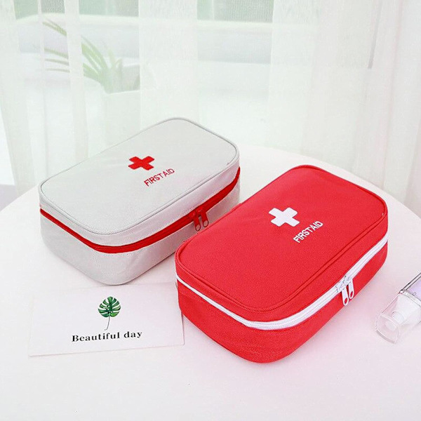 2-pack reseväska för första hjälpen, miniresa första hjälpen-kit, medicinsk nödsituation