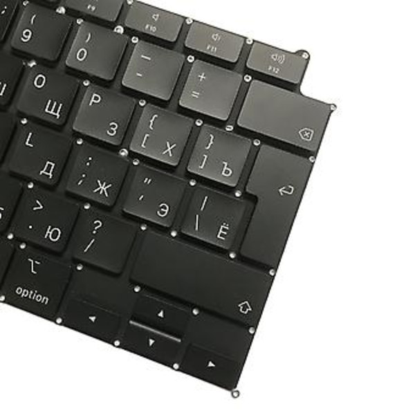 Ryska tangentbordet för Macbook Air Retina 13.3 M1 A2337 2020