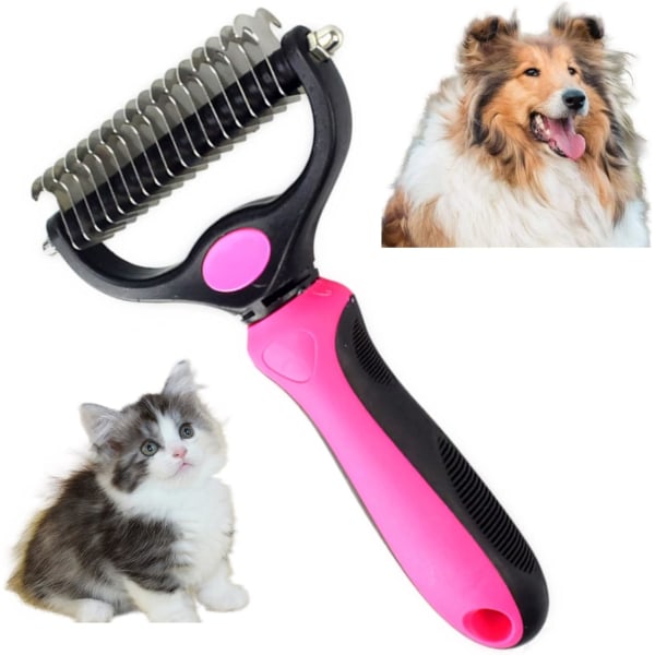 Provence Brosse for Katt eller Hund med Langt Hår for Pleie. Børste