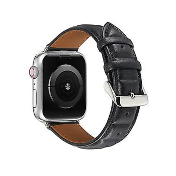 Rem til Apple Watch Ultra 49mm / Series 8&7 45mm / SE 2&6&SE&5&4 44mm / 3&2&1 42mm (Sort)