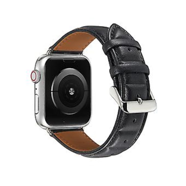 Remm for Apple Watch Ultra 49mm / Series 8&7 45mm / SE 2&6&SE&5&4 44mm / 3&2&1 42mm (Svart)