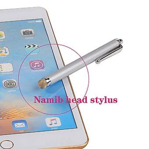 AT-19 Mobiltelefon Tablet Universal Skærm Stylus Sort