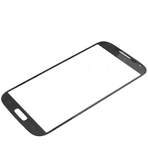 10 kpl Etuosanäytön Ulompi Lasilinssi Galaxy S IV / i9500 Musta