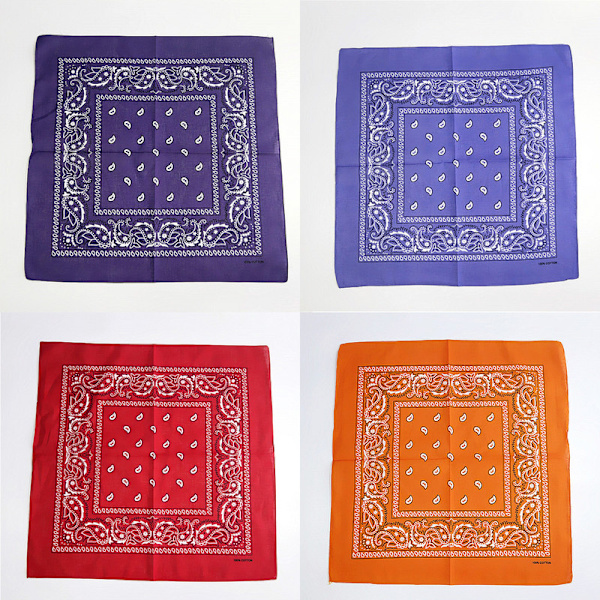 Multifunktionell halsduk, bandana (4 stycken) B